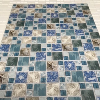 Panele Ścienne PCV 07520 Mozaika Morska Bryza (955 x 480 mm) - Sklep z Panelami Ściennymi PCV Tapetydekoracje.pl