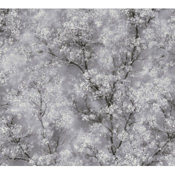 Tapeta Drzewa Kwitnące na Białym Tle AS-Creation AS374201 - Sklep z Tapetami na ścianę Tapetydekoracje.pl