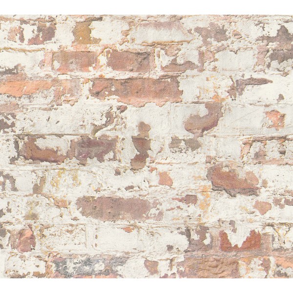 Tapeta strukturalna, brązowo-biała, as-creation-AS369291 - Sklep z Tapetami na ścianę Tapetydekoracje.pl