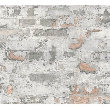 Tapeta strukturalna, szaro-biała, as-creation-AS369292 - Sklep z Tapetami na ścianę Tapetydekoracje.pl