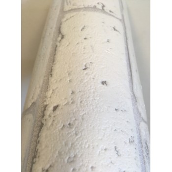 Tapeta Biała Cegła Bravo 8507230 - Sklep z Tapetami na ścianę Tapetydekoracje.pl