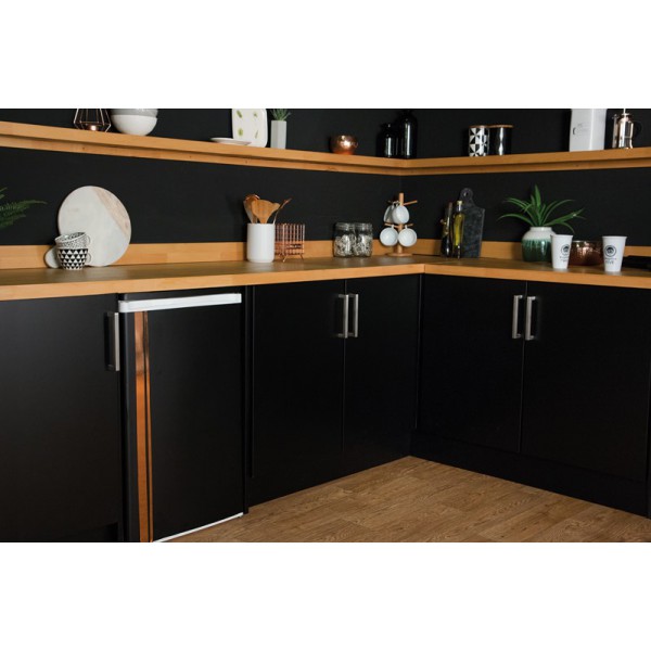 Czarna Okleina d-c-fix 200-0111 Samoprzylepna  (45 cm x 15 m) - Sklep z Okleinami Tapetydekoracje.pl