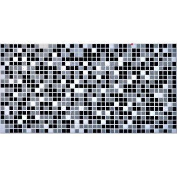 Panele Ścienne PCV 16507 Mozaika Czarna (955 x 480 mm) - Sklep z Panelami Ściennymi PCV Tapetydekoracje.pl