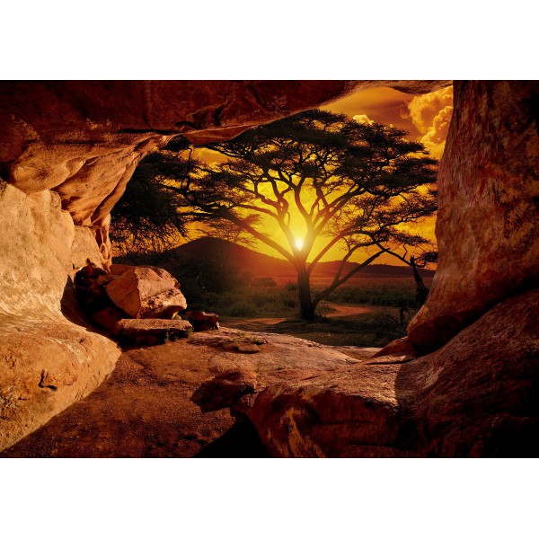 Fototapeta  10260 P4  Zachód słońca w kanionie (254 x 184 cm) - Sklep z Fototapetami Tapetydekoracje.pl