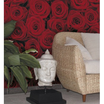 Fototapeta Róże Czerwone Komar 4-077 Roses (194 x 270 cm) - Sklep z Fototapetami na ścianęTapetydekoracje.pl