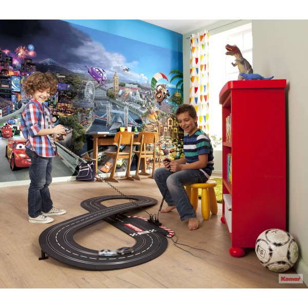 Fototapeta Komar 8-400 Cars World (368 x 254 cm) - Sklep z Fototapetami na ścianęTapetydekoracje.pl