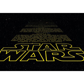 Fototapeta Gwiezdne Wojny Napisy Intro Komar 8-487 Star Wars Intro (368 x 254 cm) - Sklep z Fototapetami na ścianęTapetydekoracj