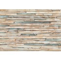 Fototapeta Ściana Drewniana Biała Komar 8-920 Whitewashed Wood (368 x 254 cm) - Sklep z Fototapetami na ścianęTapetydekoracje.pl