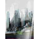 Fototapeta Wieżowce Komar 4-202 (184 x 254 cm) - Sklep z Fototapetami na ścianęTapetydekoracje.pl