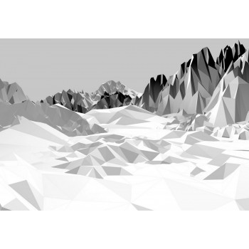 Fototapeta Góry Śnieżne Komar 8-208 Icefields (368 x 254 cm) - Sklep z Fototapetami na ścianęTapetydekoracje.pl