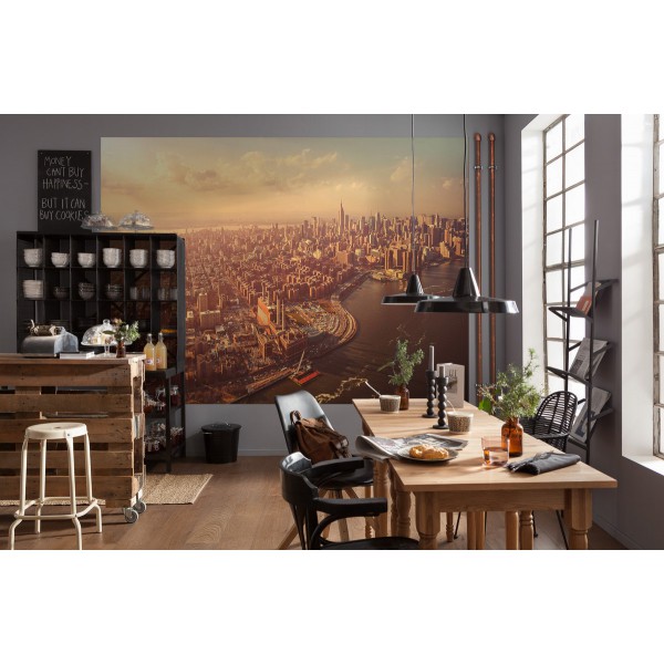Fototapeta Miasto Nowy Jork Komar 4-987 Manhattan (254 x 184 cm) - Sklep z Fototapetami na ścianęTapetydekoracje.pl